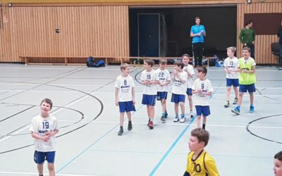 E-Jugend startet mit Niederlage gegen Tabellenführer ins neue Jahr