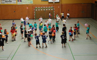 Mini-Spielfest im Sportzentrum Nord