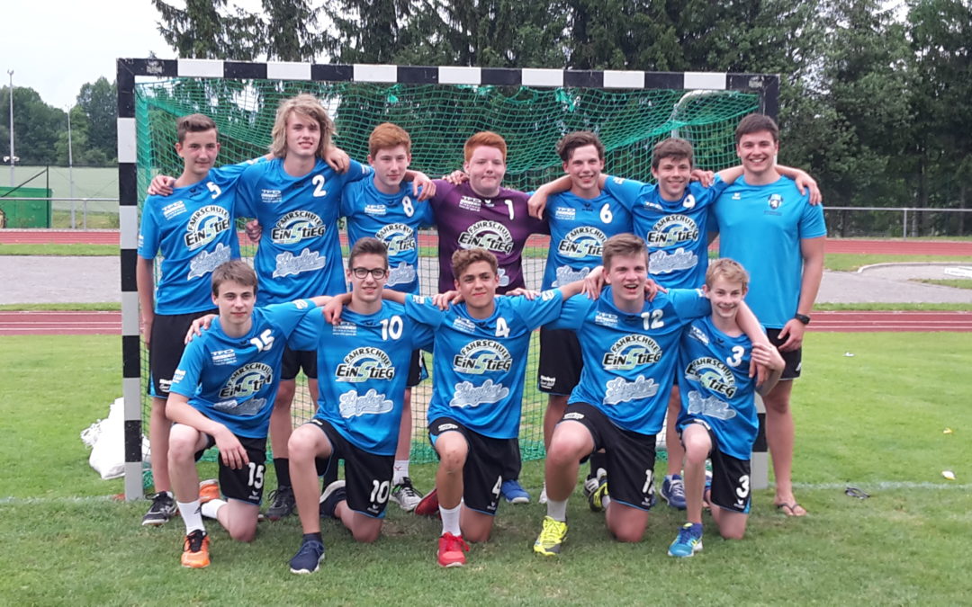 Männliche B-Jugend nimmt erfolgreich am Pfingstturnier in Langensteinbach teil