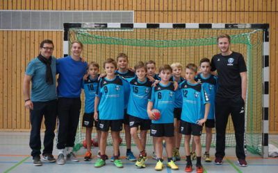 Männliche D-Jugend in neuem Gewand