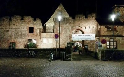 Die Löwen auf dem 21. Weihnachtsmarkt in der Tiefburg in Handschuhsheim