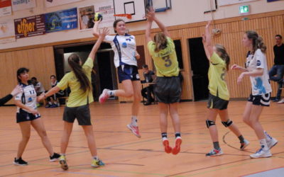 Die weibliche C-Jugend festigt ihren 3. Tabellenplatz