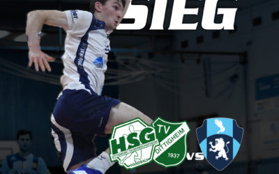 Auswärtssieg 18:19 gegen HSG Dittig/TBB