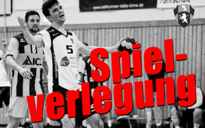 Spielverlegung TVG Großsachs 2 vs. TSV Männer 1