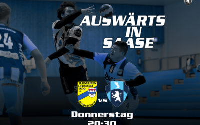 Donnerstag: Auswärts in der Sachsenhalle