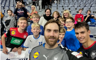 Die JSG Heidelberg ist mit vielen Fans beim Länderspiel
