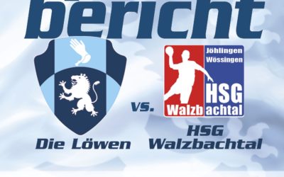 Erster Heimsieg der Löwen!