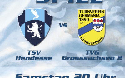 Heimspiel gegen TVG Großsachsen 2