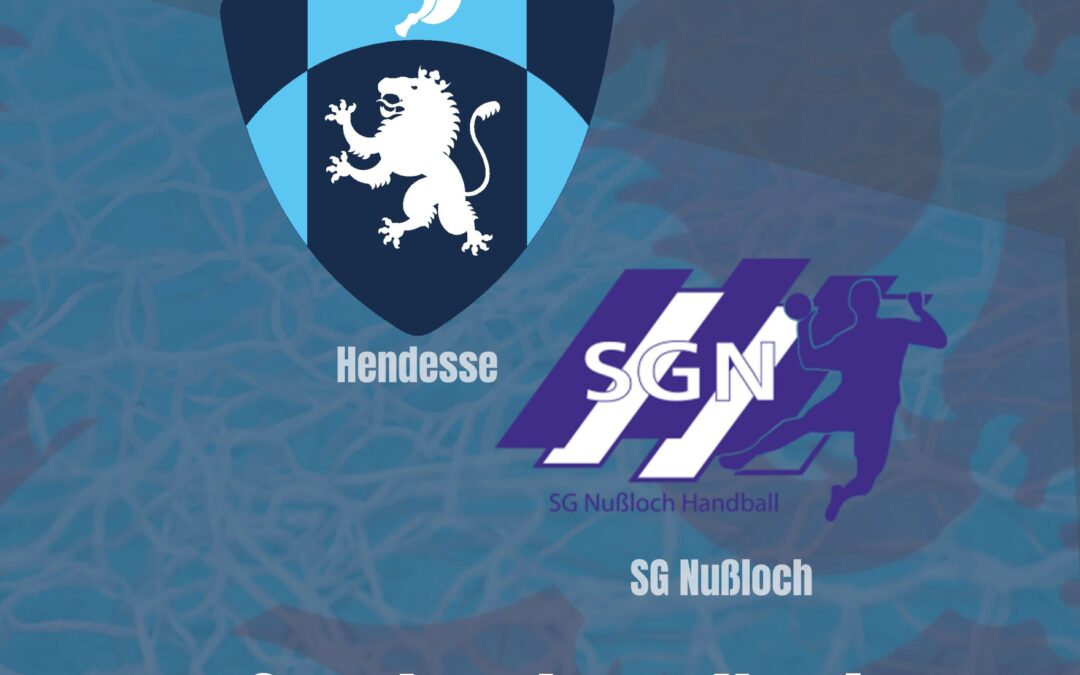 Männer 1 empfangen SG Nußloch