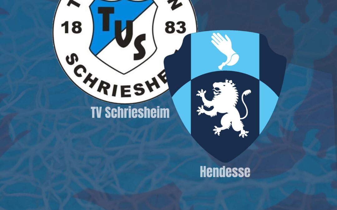 Männer 1: TV Schriesheim – Hendesse: 30:20