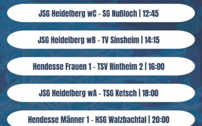 Neues Jahr, neuer Spieltag, gleiche Halle!