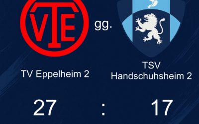 Männer 2: Auftaktniederlage in Eppelheim (27:17)