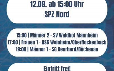 Saisoneröffnung 2026/27 am 12.09.26 ab 15:00 Uhr
